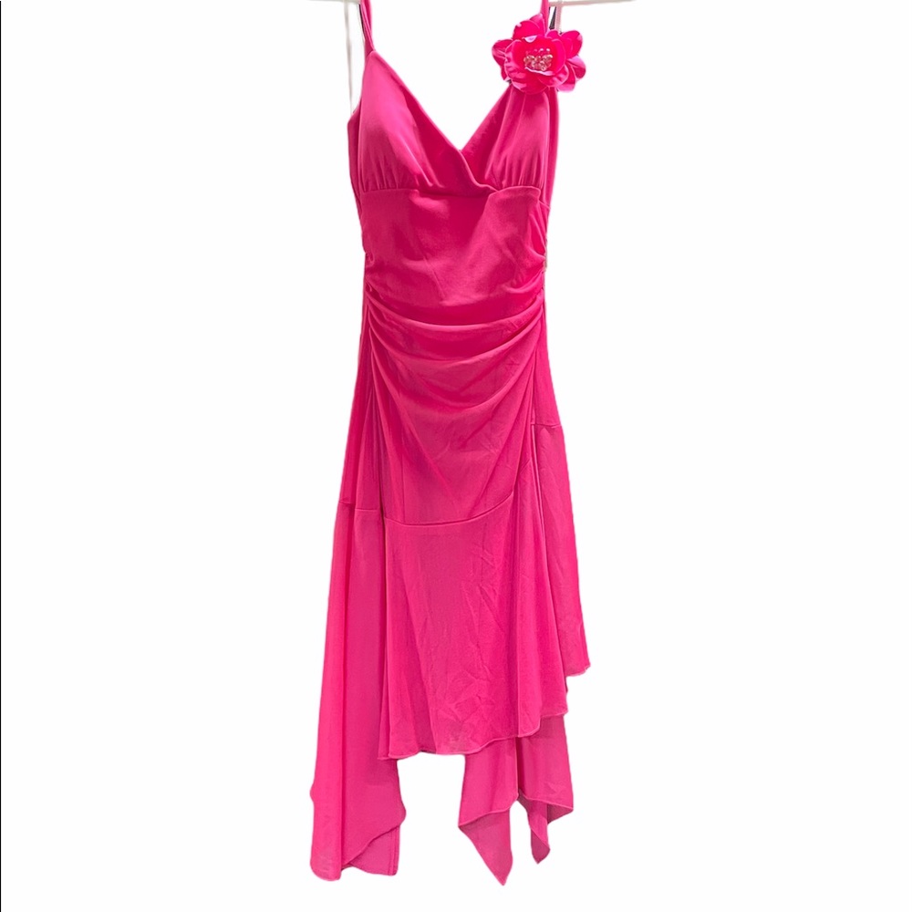 Halter top, pink dress, size medium